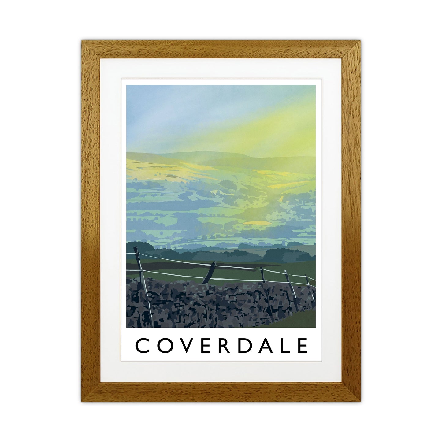 Coverdale Portrait Reise Kunstdruck