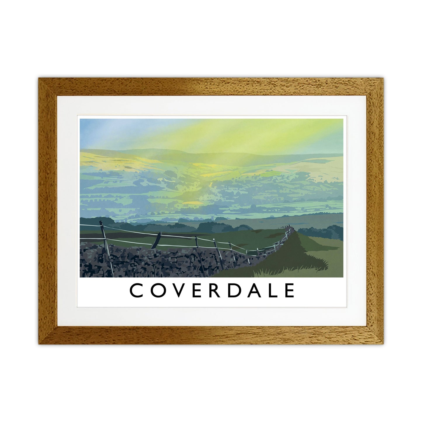 Coverdale Reise Kunst Druck
