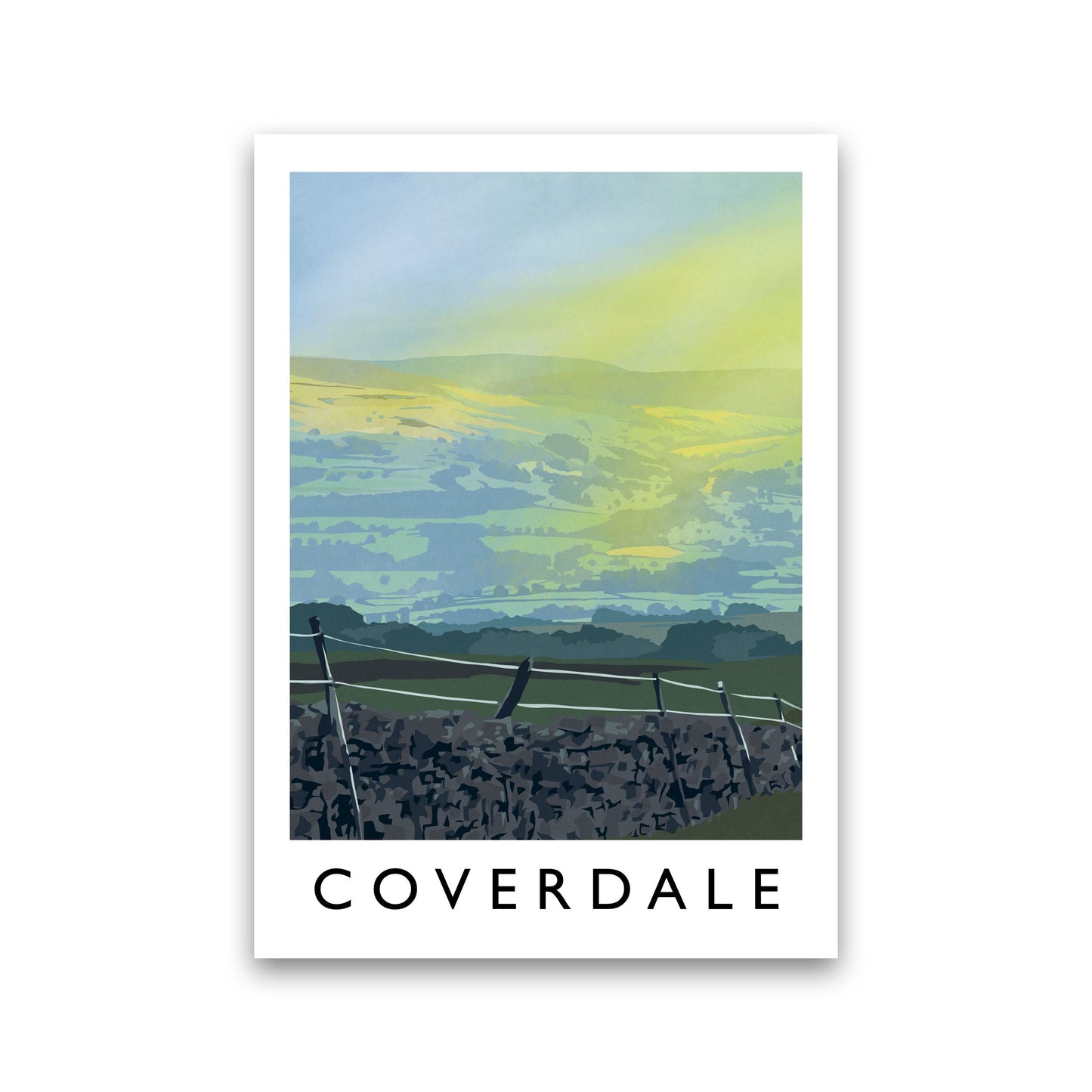 Coverdale Portrait Reise Kunstdruck