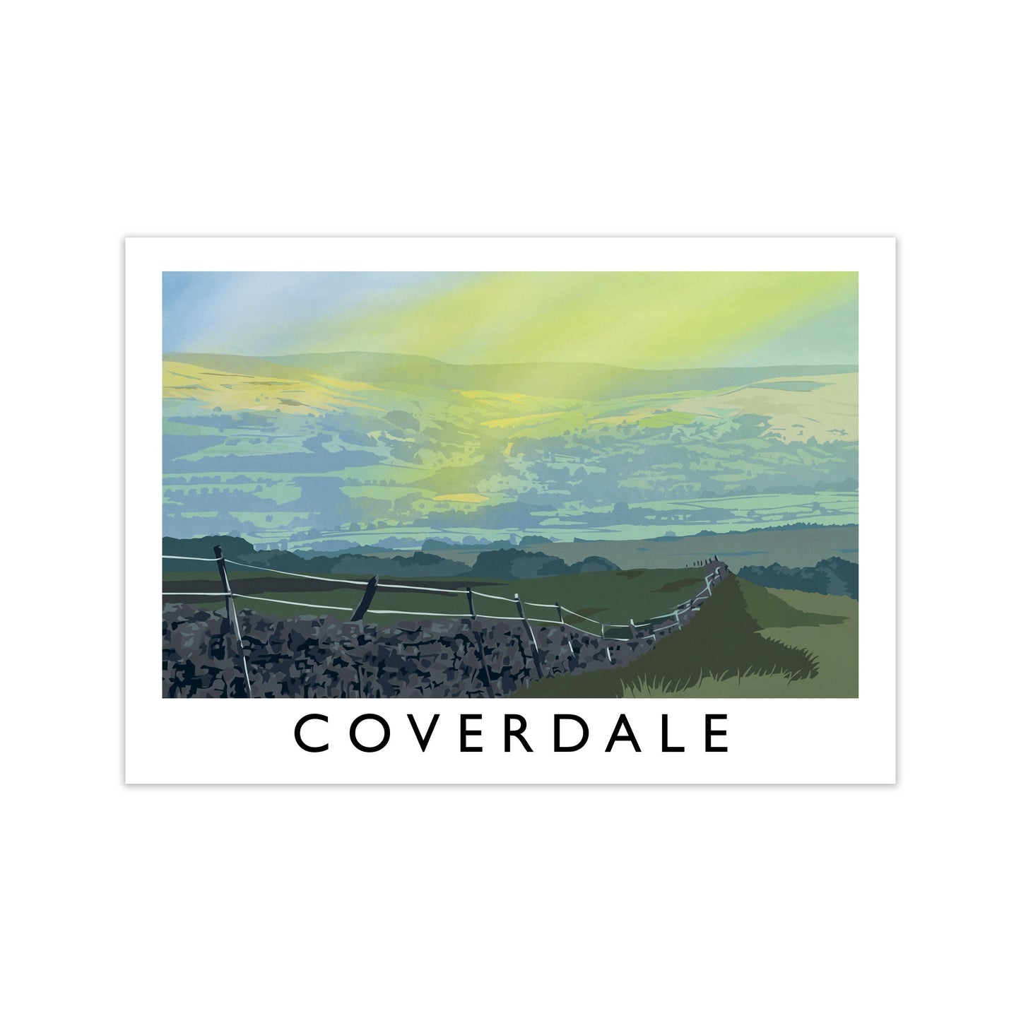 Coverdale Reise Kunst Druck