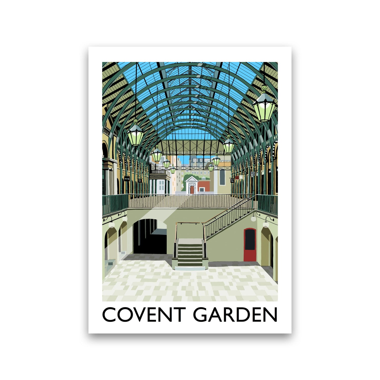 Covent Garden Kunstdruck