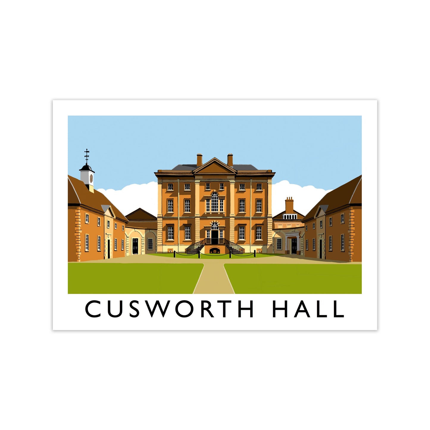Cusworth Hall Kunstdruck