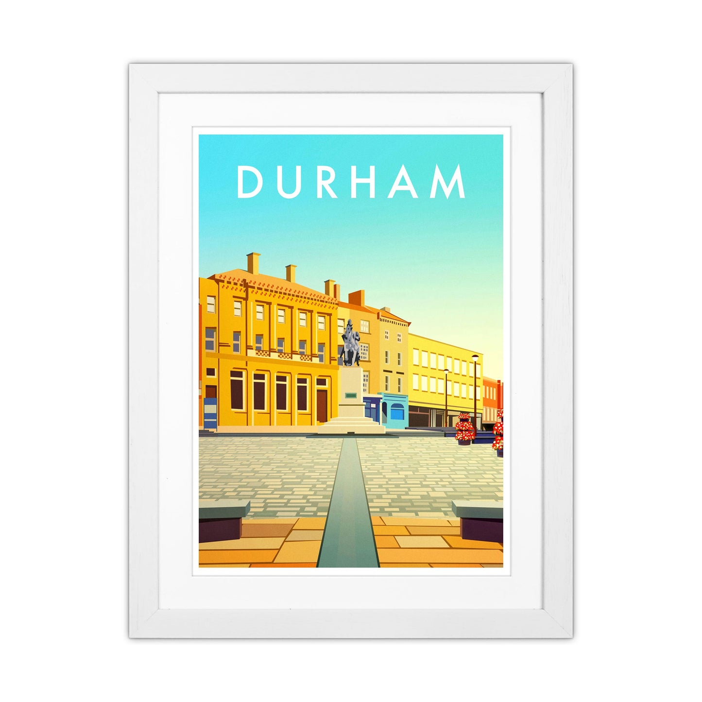 Frendorf | Durham 2 Porträt Reise Kunstdruck