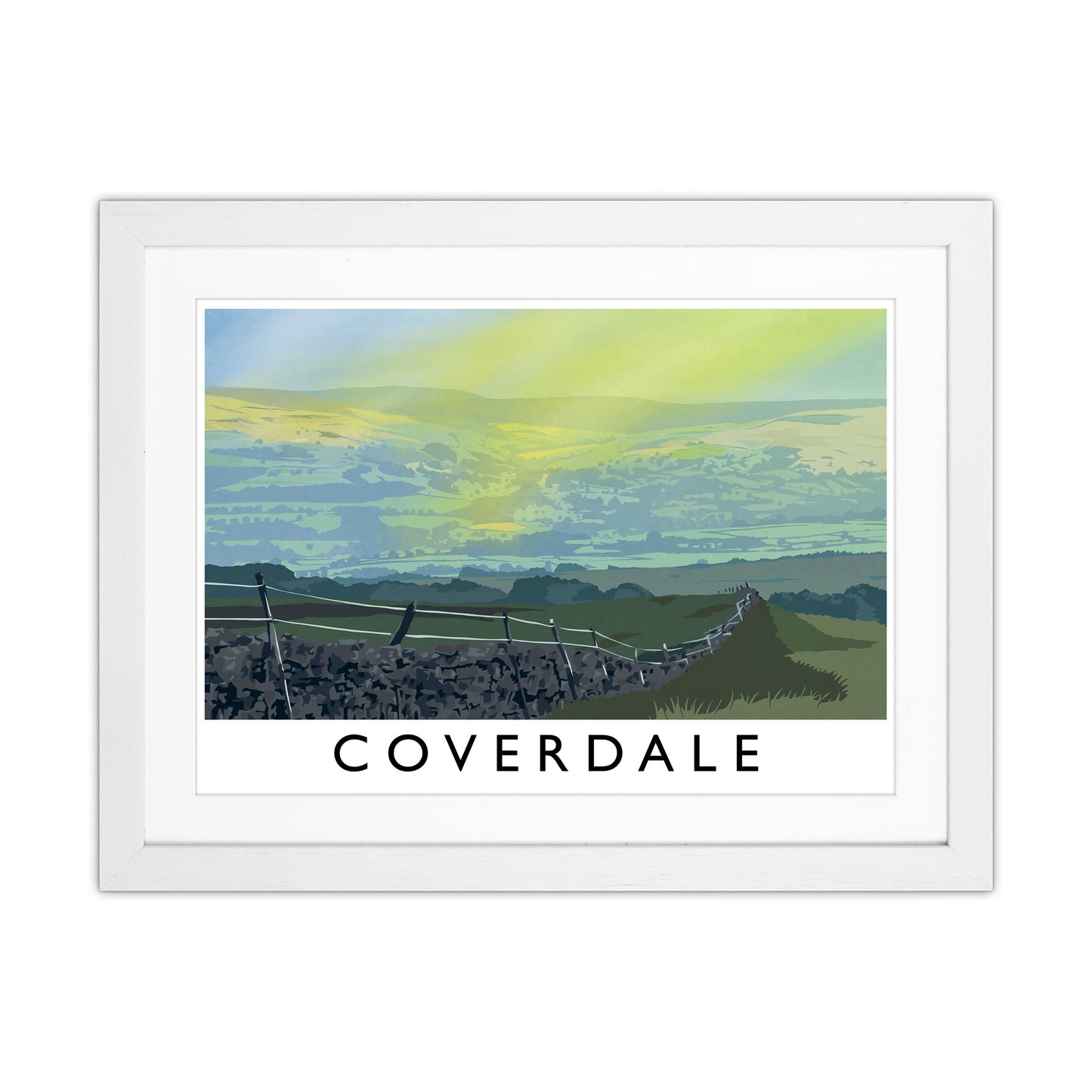 Coverdale Reise Kunst Druck