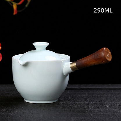 Rabbit Chinesisches Kung Fu Teeset Reise-Teeset Keramisches tragbares Teeset Teekanne Teemacher Filtertasse Tasse für Tee