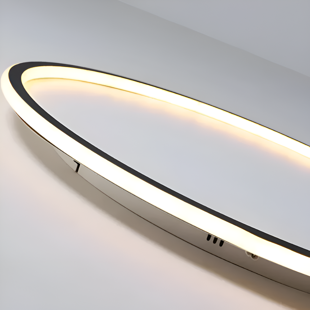 Frendorf | Radiant Orbit LED Deckenleuchte Rund Dimmbare Deckenlampe für Wohnzimmer & Schlafzimmer