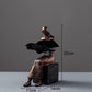 Reader Skulptur Buchständer Buchstütze Abstrakter Charakter Harz Statue Schreibtisch Dekoration Figuren Statuette Nordic Wohnkultur