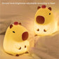 Capybara Light - Wiederaufladbare Cartoon Capybara Silikon Nachtlicht mit 800mAh Akku