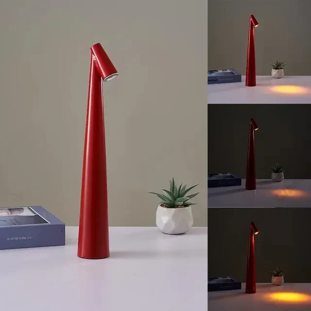 LumiLux Tragbare Touch-LED-Lampe – Wiederaufladbar, Dimmbar und Schlankes Design