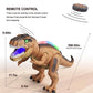 Steuern Sie den T-Rex-Dinosaurier mit LED-Beleuchtung
