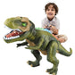 Steuern Sie den T-Rex-Dinosaurier mit LED-Beleuchtung