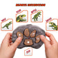 Steuern Sie den T-Rex-Dinosaurier mit LED-Beleuchtung