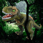 Steuern Sie den T-Rex-Dinosaurier mit LED-Beleuchtung
