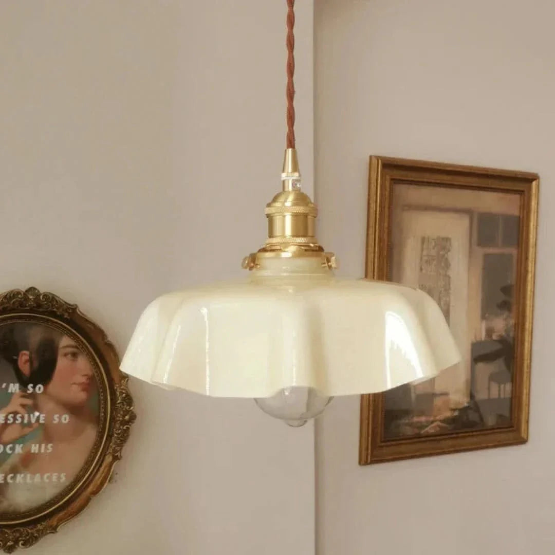 FrenchElegance - Messing Pendelleuchte