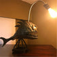 Retro Tischlampe Anglerfischlicht mit flexiblem Lampenkopf Künstlerische Tischlampen für Zuhause Bar Café Wohnkunst Dekorative Ornamente