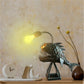 Retro Tischlampe Anglerfischlicht mit flexiblem Lampenkopf Künstlerische Tischlampen für Zuhause Bar Café Wohnkunst Dekorative Ornamente