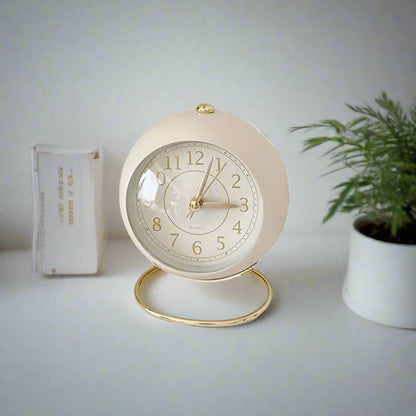 Retro Vintage Stil Gold Akzent Wecker