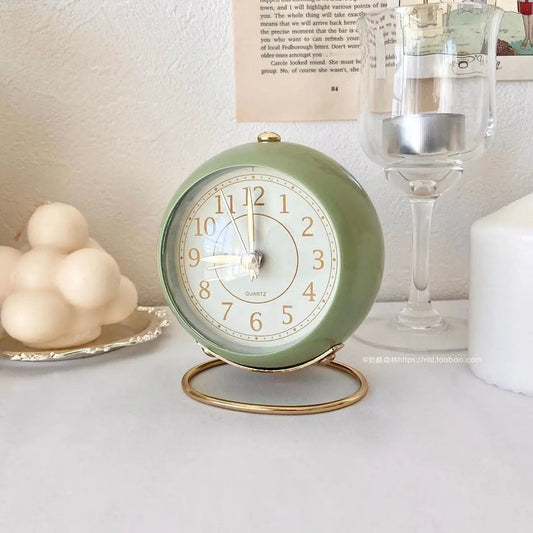 Retro Vintage Stil Gold Akzent Wecker