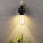 Retro Hanfseil Industrielle Loft Wandlampe