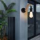 Retro Hanfseil Industrielle Loft Wandlampe