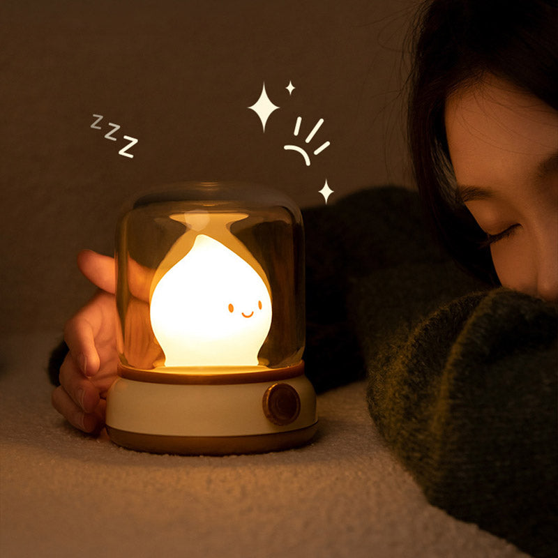 Retro Kleine Flamme Nachtlicht