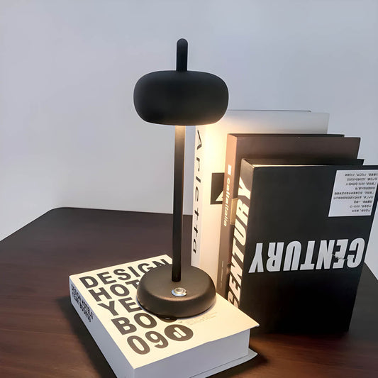Frendorf | NovaGleam Minimalist Tischleuchte | Kabellos | LED-Licht | Dekoration für Zuhause
