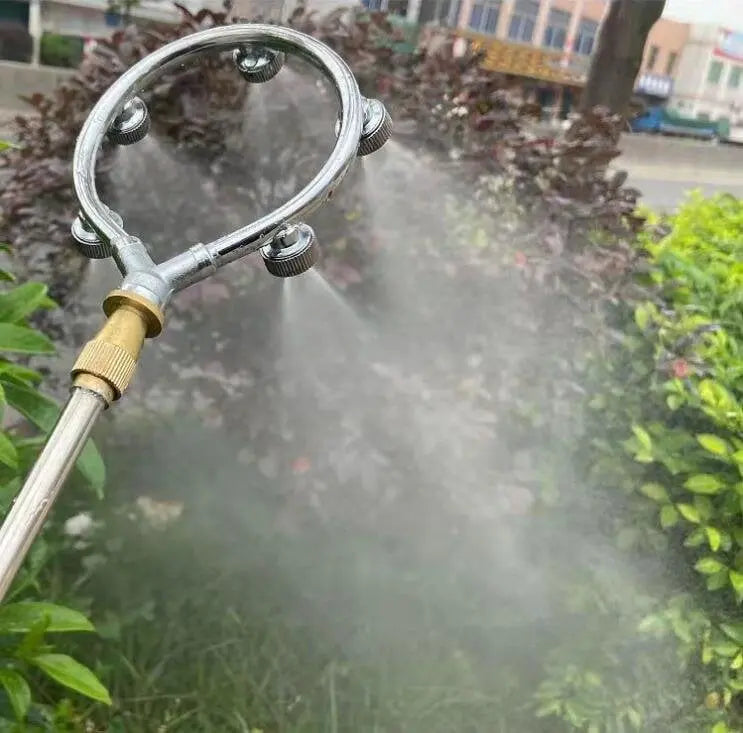 Frendorf | Ring-Sprühdüse mit Nebelfunktion – Ideal für Pferdestall, Weinberg, Landwirtschaft & Garten