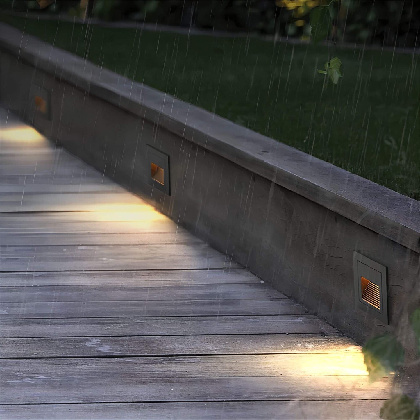 Frendorf | LumiStep – Rechteckige eingelassene Wand- und Treppenbeleuchtung