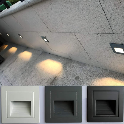 Frendorf | LumiStep – Rechteckige eingelassene Wand- und Treppenbeleuchtung