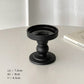 Roman Column Matt Schwarz Kerzenhalter