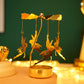 Romantische rotierende Kerzenständer Rotation drehende Karussell Teelichthalter Dinner Weihnachtsfeier Dekoration