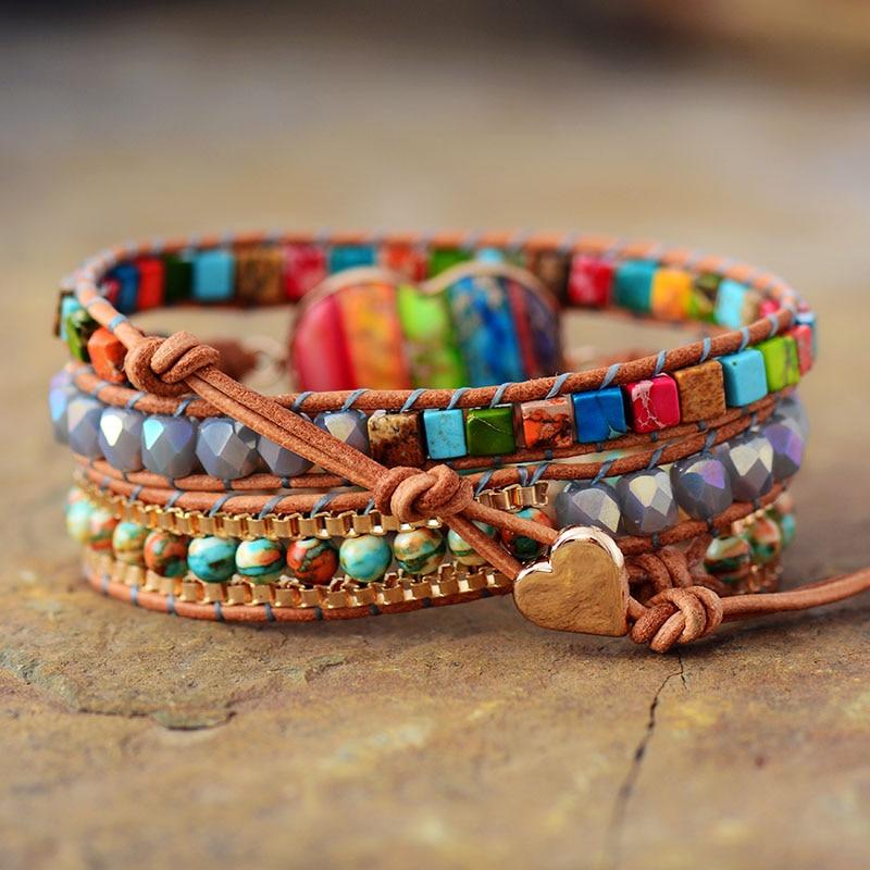 Frendorf | Chakra-Energie-Wickelarmband - Vitala