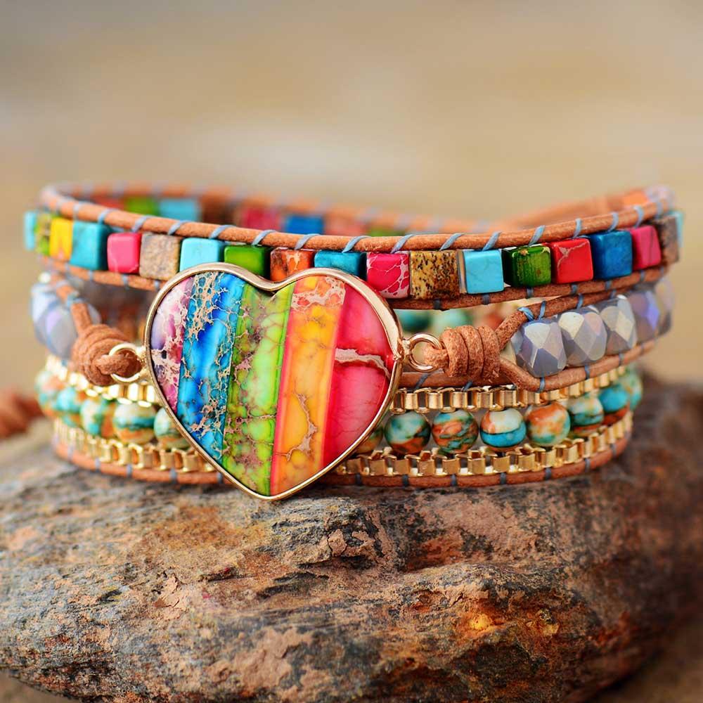 Frendorf | Chakra-Energie-Wickelarmband - Vitala
