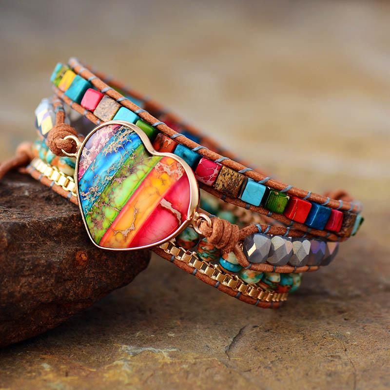 Frendorf | Chakra-Energie-Wickelarmband - Vitala
