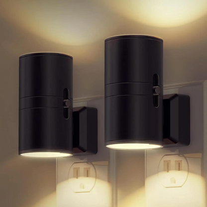 Dimmbares Plug-In Nachtlicht mit Bewegungssensor - LED-Licht für Schlafzimmer, Flure und Treppen