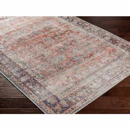 Rust Anahawan Distressed Waschbarer Bereich Teppich