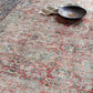 Rust Anahawan Distressed Waschbarer Bereich Teppich