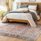 Rust Anahawan Distressed Waschbarer Bereich Teppich
