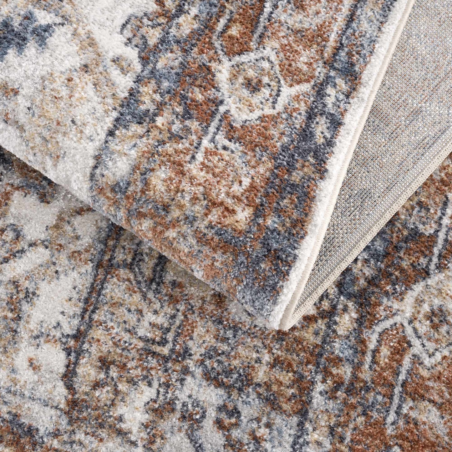 Rust Hera Waschbarer Teppich - Ausverkauf