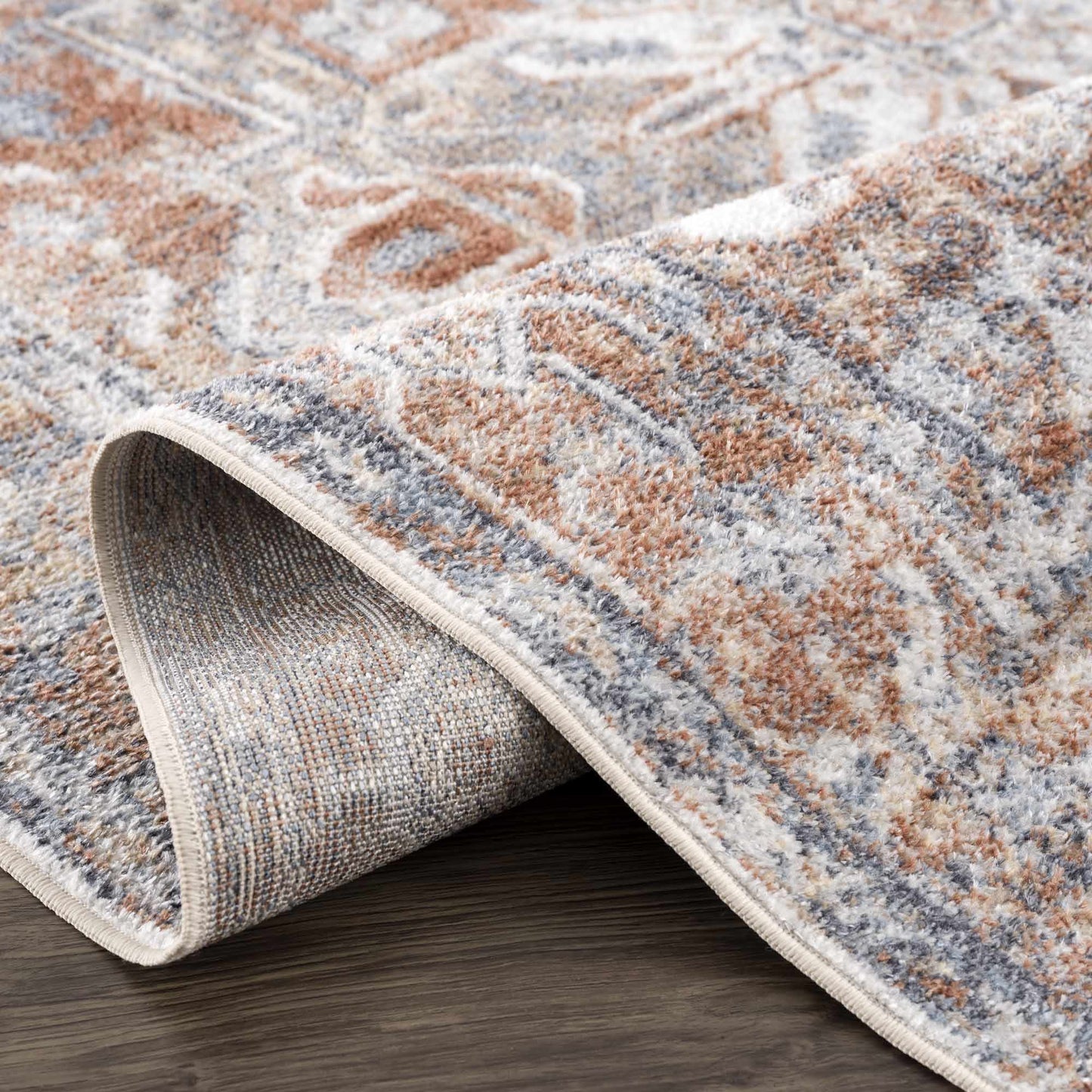 Rust Hera Waschbarer Teppich - Ausverkauf