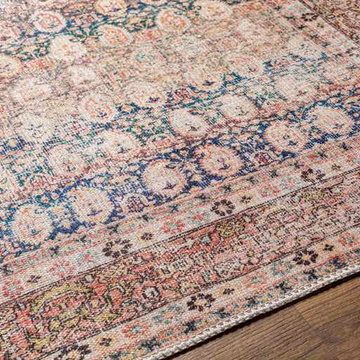 Rust Maligaya distressed waschbarer Teppich - Ausverkauf