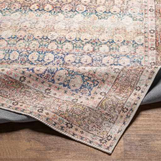 Rust Maligaya distressed waschbarer Teppich - Ausverkauf