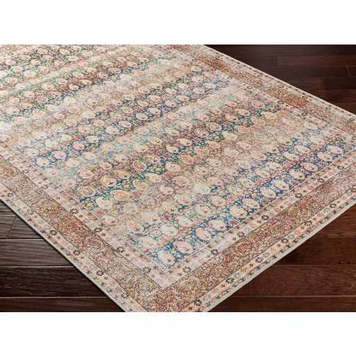 Rust Maligaya distressed waschbarer Teppich - Ausverkauf