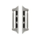 Frendorf | 2 PCS für Apple Watch 38mm Metallarmbandverbinder Metallsteckverschluss (Silber)