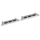 Frendorf | 2 PCS für Apple Watch 38mm Metallarmbandverbinder Metallsteckverschluss (Silber)