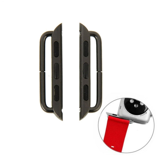 Frendorf | 2 PCS für Apple Watch 42mm Metallarmbandverbinder Metallgurt(Grau)