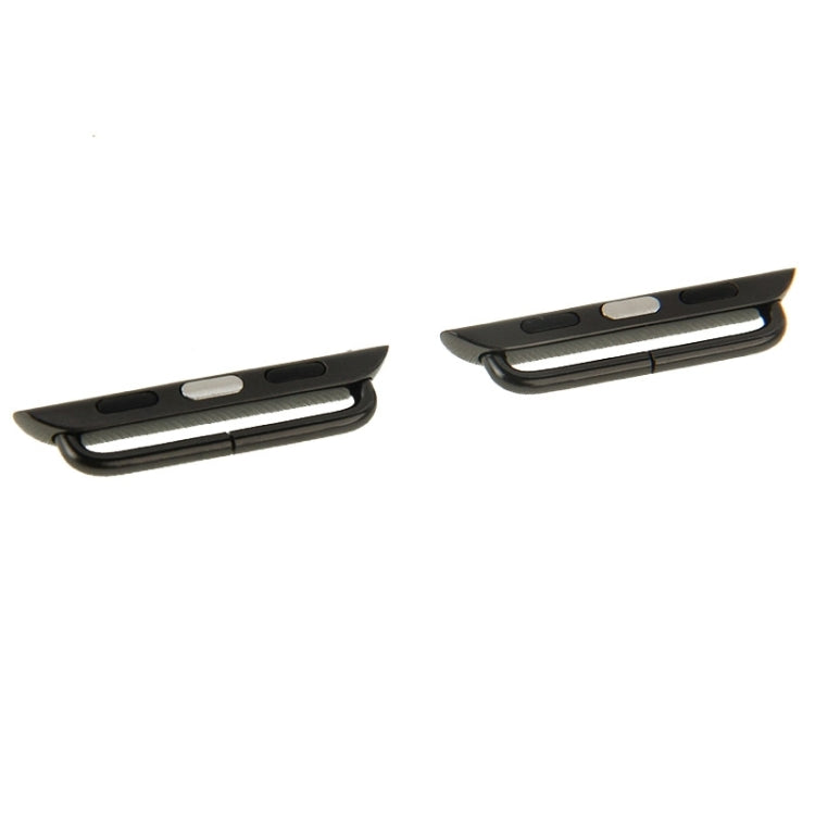 Frendorf | 2 PCS für Apple Watch 42mm Metallarmbandverbinder Metallgurt(Grau)