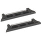Frendorf | 2 PCS für Apple Watch 42mm Metallarmbandverbinder Metall-Schnalle (Schwarz)