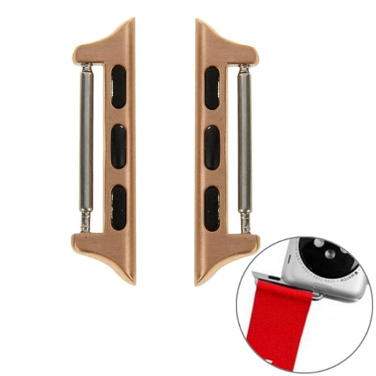 Frendorf | 2 PCS für Apple Watch 42mm Metallarmbandverbinder Metallverschluss (Orange)