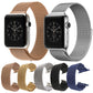 Frendorf | Für Apple Watch 42mm Milanese Loop Magnetische Edelstahl-Uhrband (Schwarz)